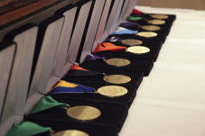 SPS Athletic Hall of Fame medals